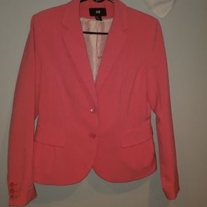 Pink blazer